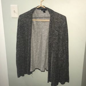Grey casual cardigan